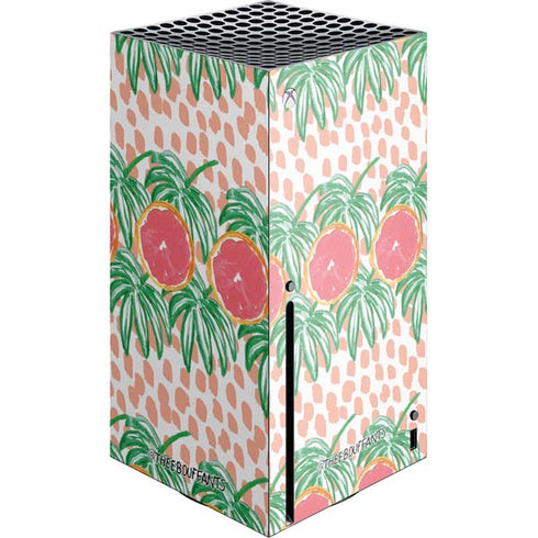 Bouffants and Broken Hearts Graphic Grapefruit Xbox Series X Skins