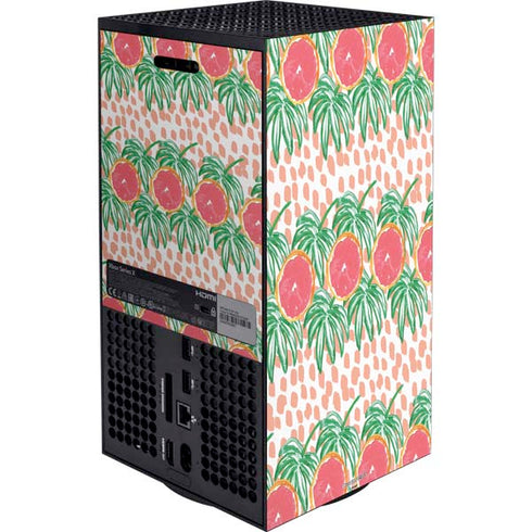 Bouffants and Broken Hearts Graphic Grapefruit XBox Series X Digital Edition Bundle Skin