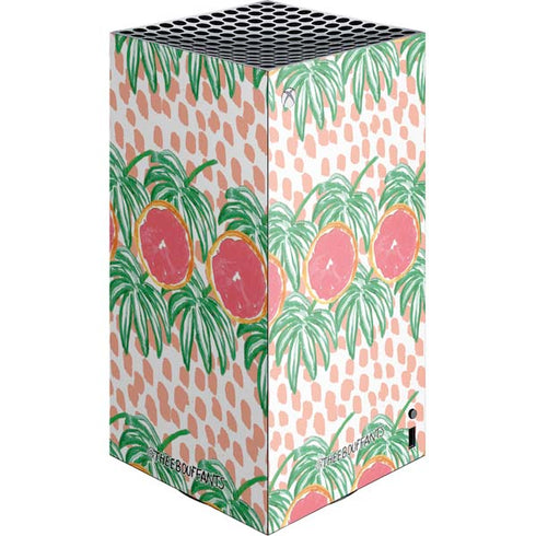 Bouffants and Broken Hearts Graphic Grapefruit Xbox Series X Skins