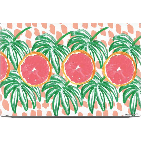 Bouffants and Broken Hearts Graphic Grapefruit Dell XPS Skin