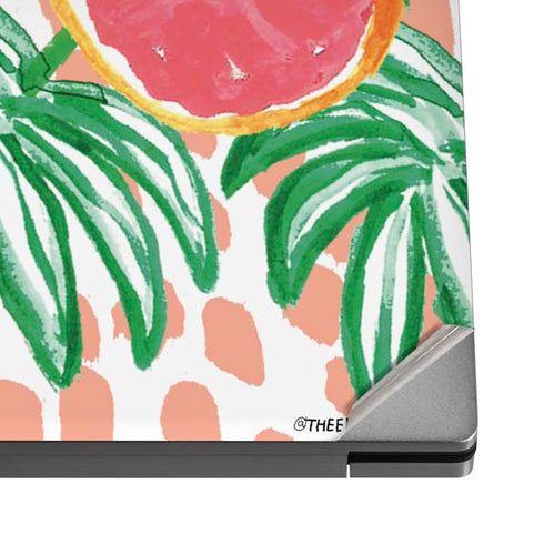 Bouffants and Broken Hearts Graphic Grapefruit Dell XPS Skin