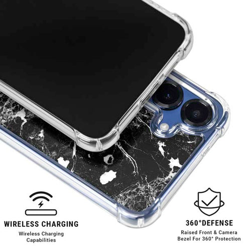 Graphite Black Galaxy S25 Clear Case