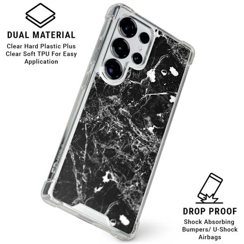 Graphite Black Galaxy S25 Ultra Clear Case