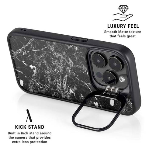 Graphite Black iPhone 14 Pro Max Kickstand Case