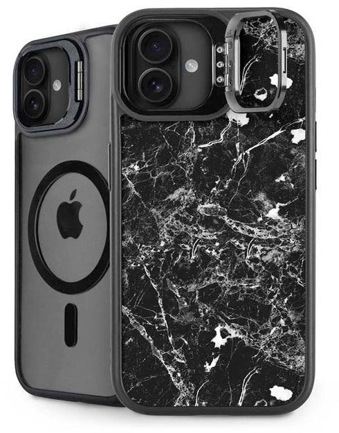 Graphite Black iPhone 16 Kickstand Case
