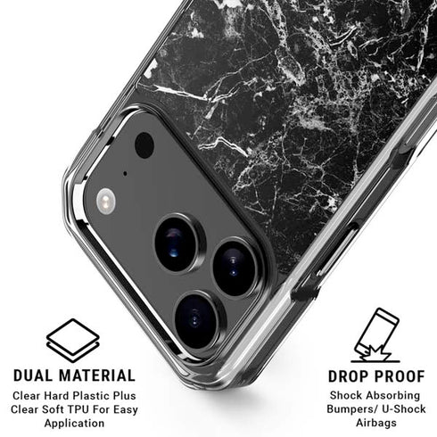 Graphite Black iPhone 18 Pro Clear Case