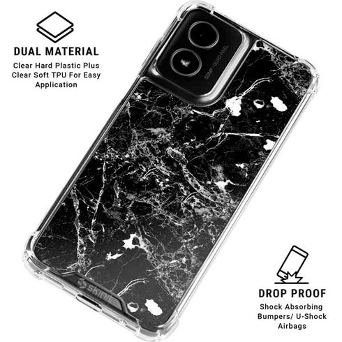 Graphite Black Moto G Power 5G (2024) Clear Case