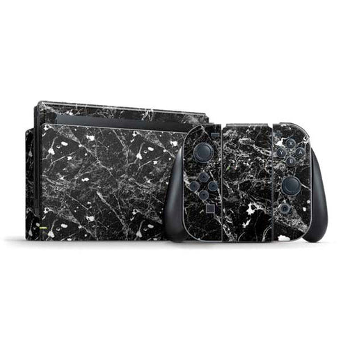 Graphite Black Nintendo Skins