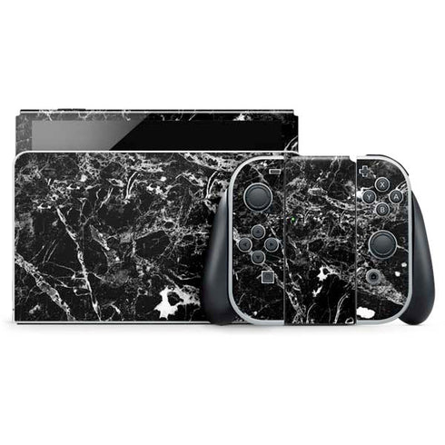 Graphite Black Nintendo Skins