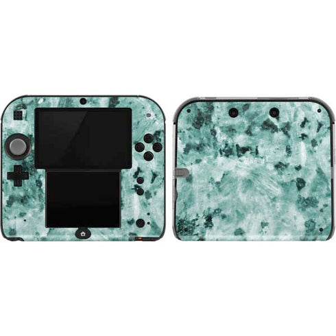 Graphite Turquoise Nintendo Skins