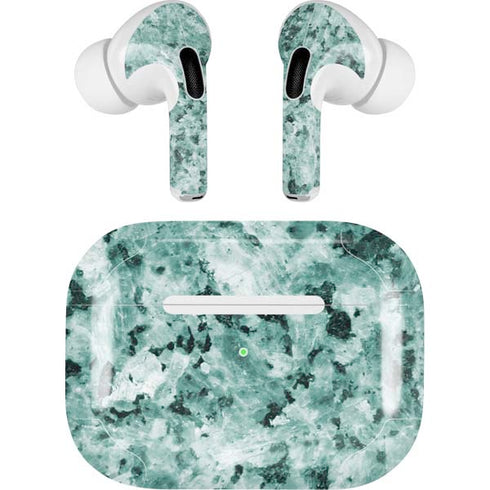 Graphite Turquoise AirPods Skins