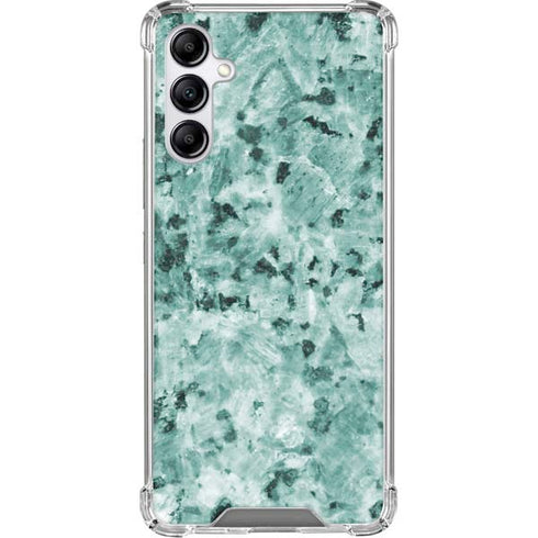 Graphite Turquoise Gabb Phone 4 Clear Case
