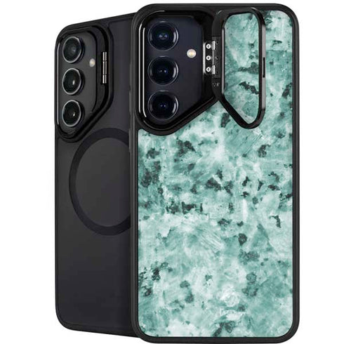Graphite Turquoise Galaxy S24 FE Kickstand Case