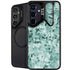 Graphite Turquoise Galaxy S25 Kickstand Case