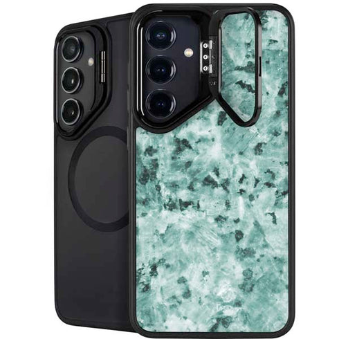 Graphite Turquoise Galaxy S24 Kickstand Case