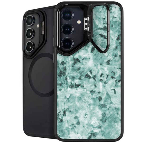 Graphite Turquoise Galaxy S25 Plus Kickstand Case