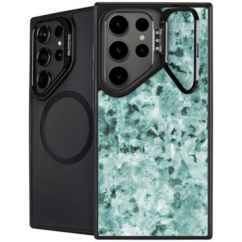 Graphite Turquoise Galaxy S25 Ultra Kickstand Case