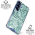 Graphite Turquoise Galaxy S25 Clear Case