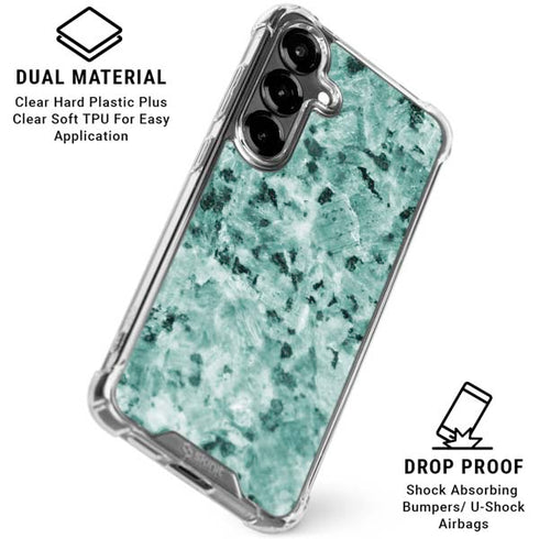 Graphite Turquoise Galaxy S26 Plus Clear Case