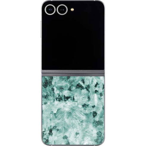 Graphite Turquoise Galaxy Z Flip6 Skin