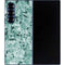 Graphite Turquoise Galaxy Z Fold6 Skin