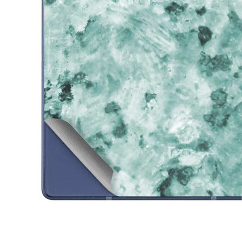 Graphite Turquoise Galaxy Z Fold6 Skin