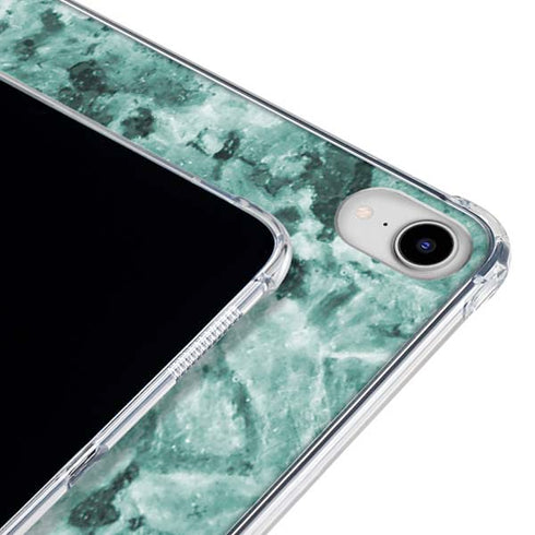 Graphite Turquoise iPad 11th Gen (2025) Clear Case