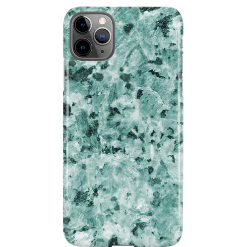 Graphite Turquoise iPhone Cases