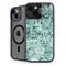 Graphite Turquoise iPhone 13 Kickstand Case