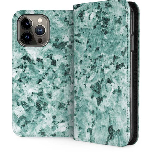 Graphite Turquoise iPhone 13 Pro Max Folio Case