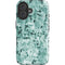 Graphite Turquoise iPhone 16 Impact Case