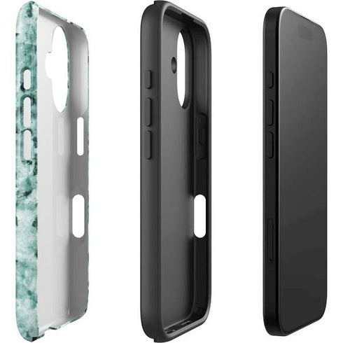 Graphite Turquoise iPhone 16 Impact Case