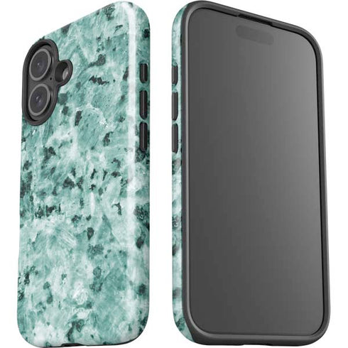 Graphite Turquoise iPhone 16 Impact Case