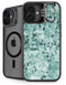 Graphite Turquoise iPhone 16 Kickstand Case
