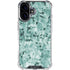 Graphite Turquoise iPhone 16 Plus Clear Case