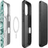 Graphite Turquoise iPhone 16 Plus Magsafe Impact Case