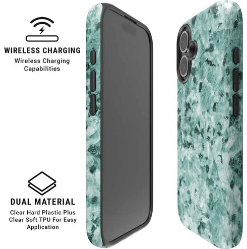 Graphite Turquoise iPhone 16 Plus Magsafe Impact Case