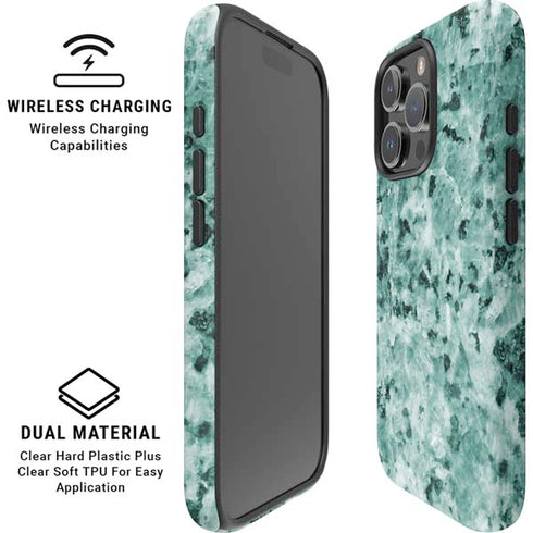Graphite Turquoise iPhone 16 Pro Magsafe Impact Case