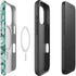 Graphite Turquoise iPhone 16 Pro Max Magsafe Impact Case
