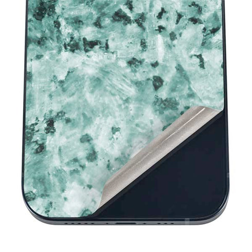 Graphite Turquoise iPhone 16 Skin