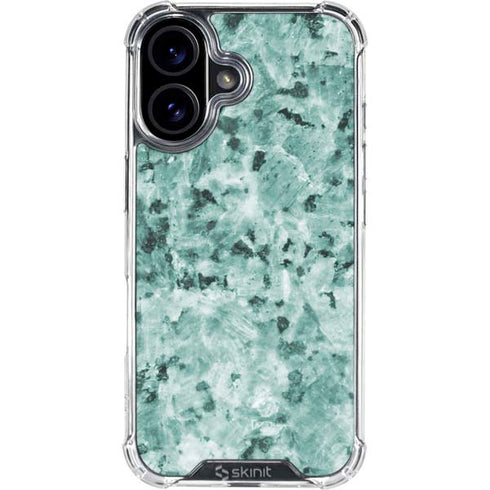 Graphite Turquoise iPhone 17 Clear Case