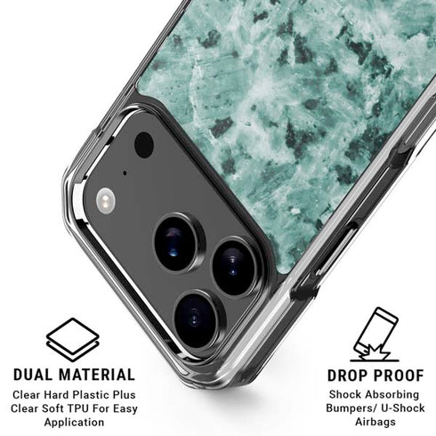 Graphite Turquoise iPhone 18 Pro Clear Case