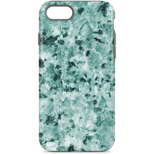 Graphite Turquoise iPhone Cases