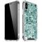 Graphite Turquoise iPhone X/XS Clear Case