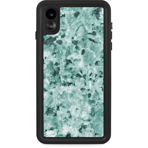 Graphite Turquoise iPhone Cases