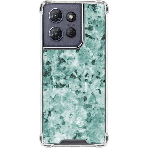 Graphite Turquoise Moto G 5G (2025) Clear Case