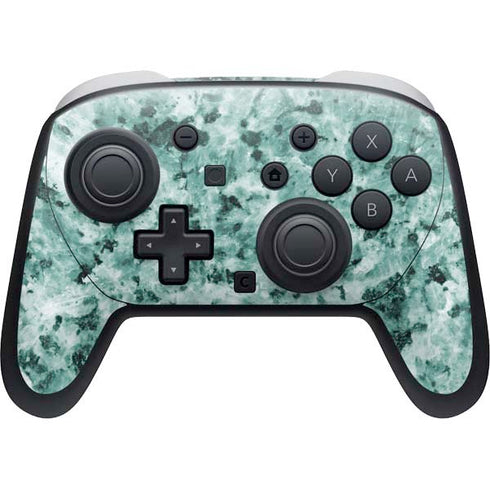 Graphite Turquoise Nintendo Skins