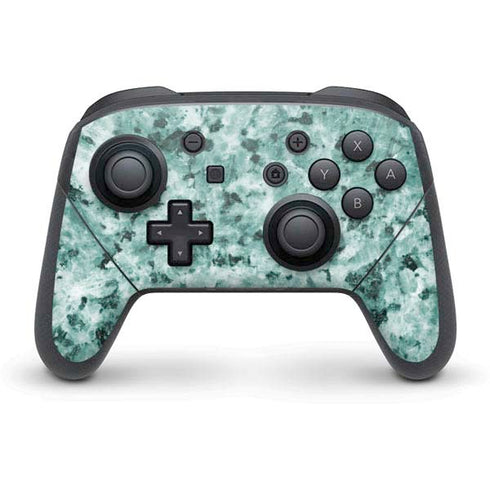 Graphite Turquoise Nintendo Skins
