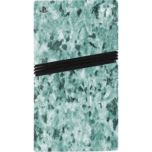 Graphite Turquoise PS5 Pro Console Skin