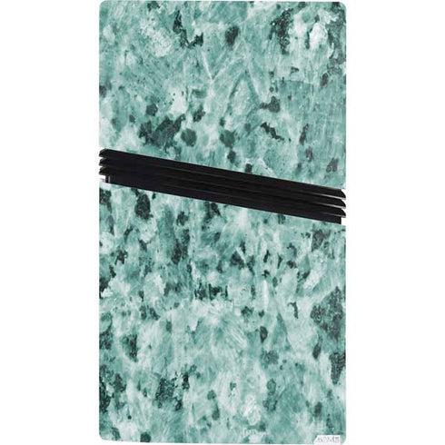 Graphite Turquoise PS5 Pro Console Skin